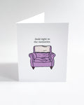 The Comfy Chair Card