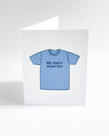 The Dad T-Shirt Card