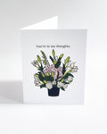 The Floral Arrangement Card