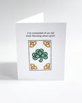 The Irish Blessing Card