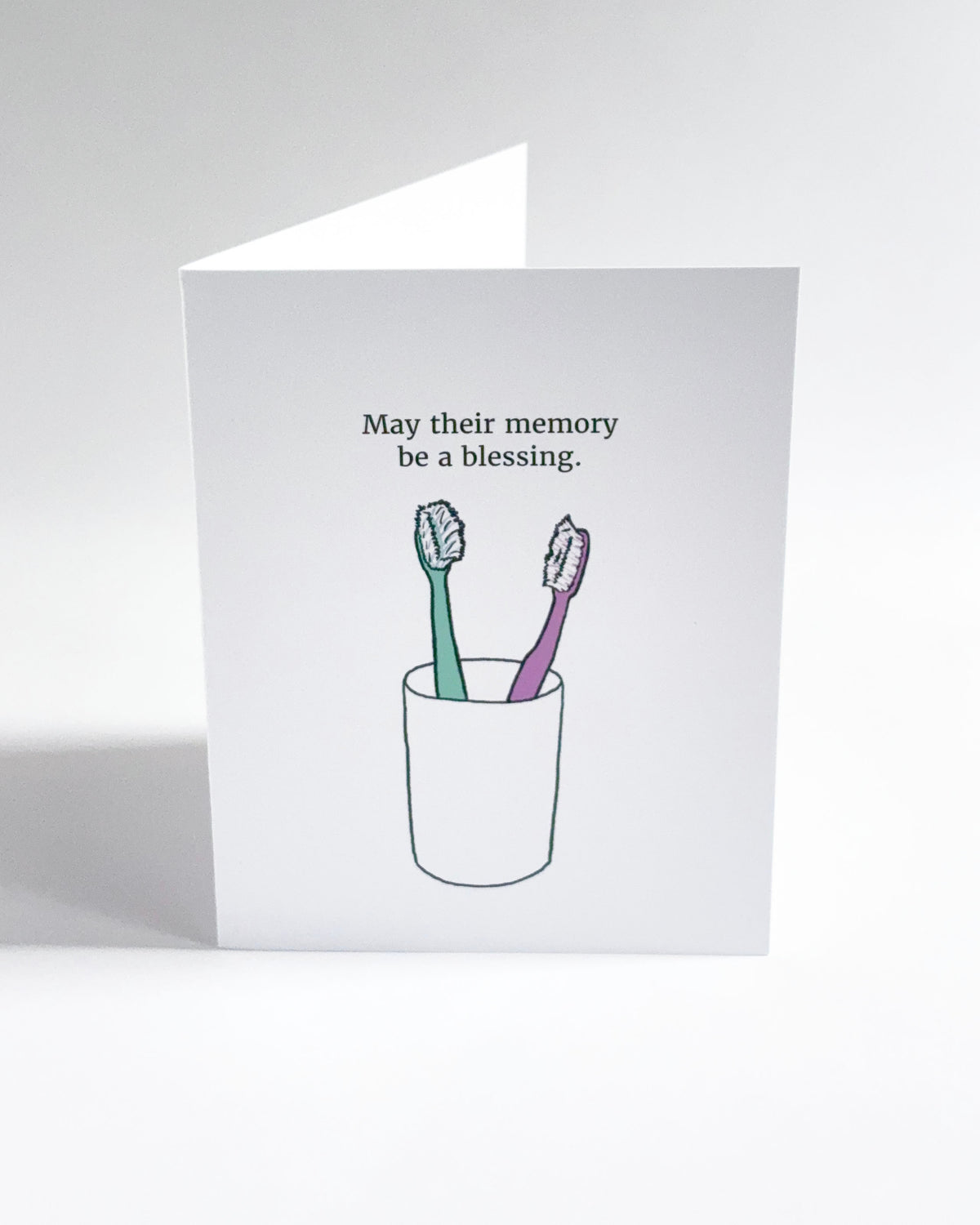 The Toothbrush Card